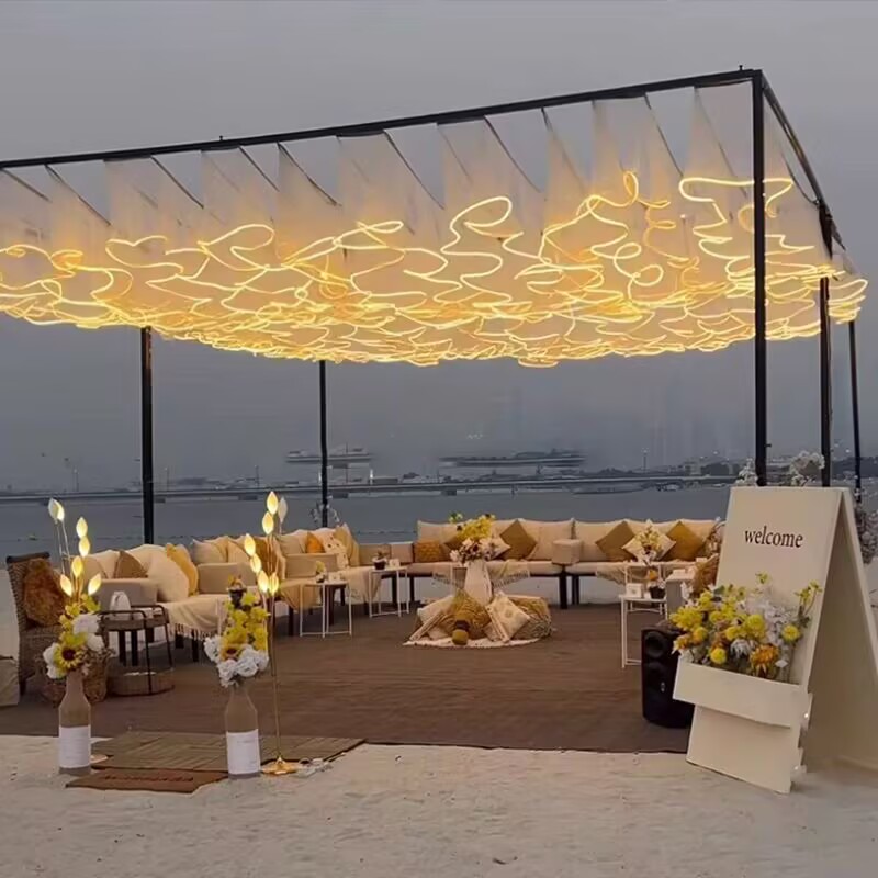 String Curtain Light - Wedding Ceiling Decoration Outdoor LED Luminous