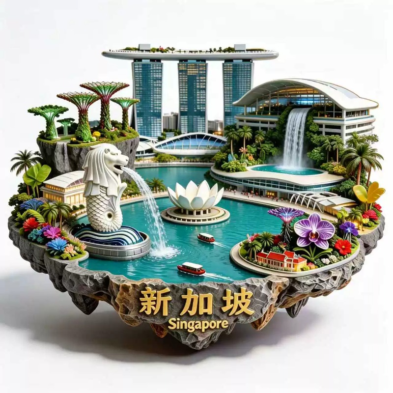Australia Melbourne Fridge Sti - Home Decor Malaysia 评论和价格