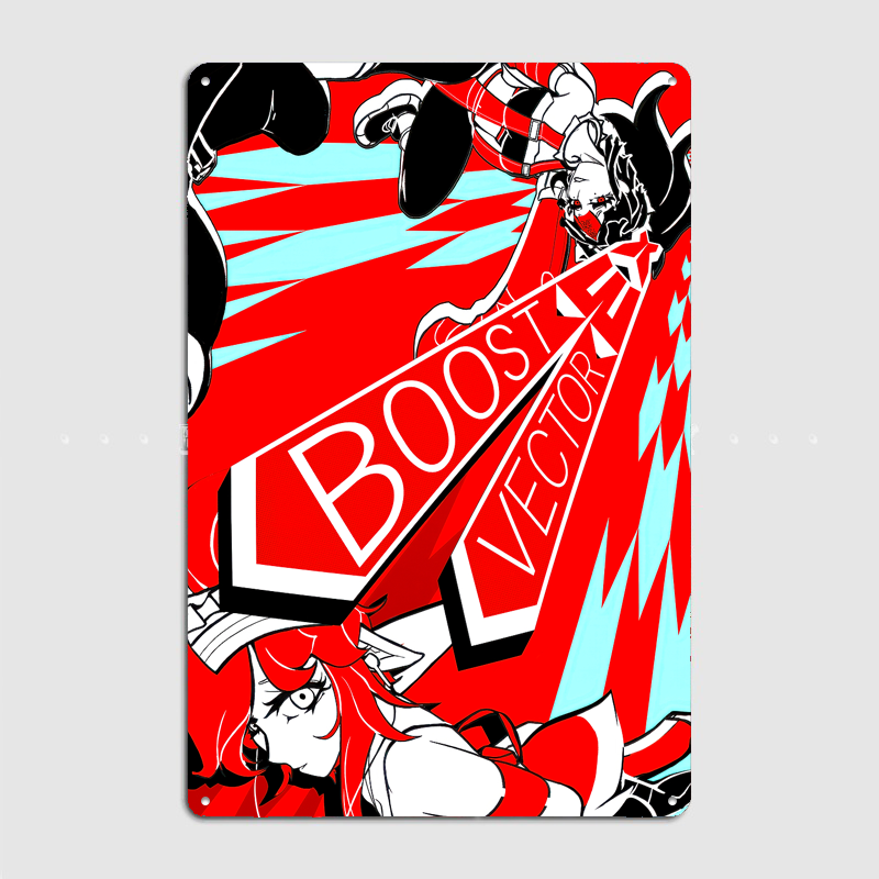 Anime characters with Boost Ve - Home Decor Vector 评论和价格