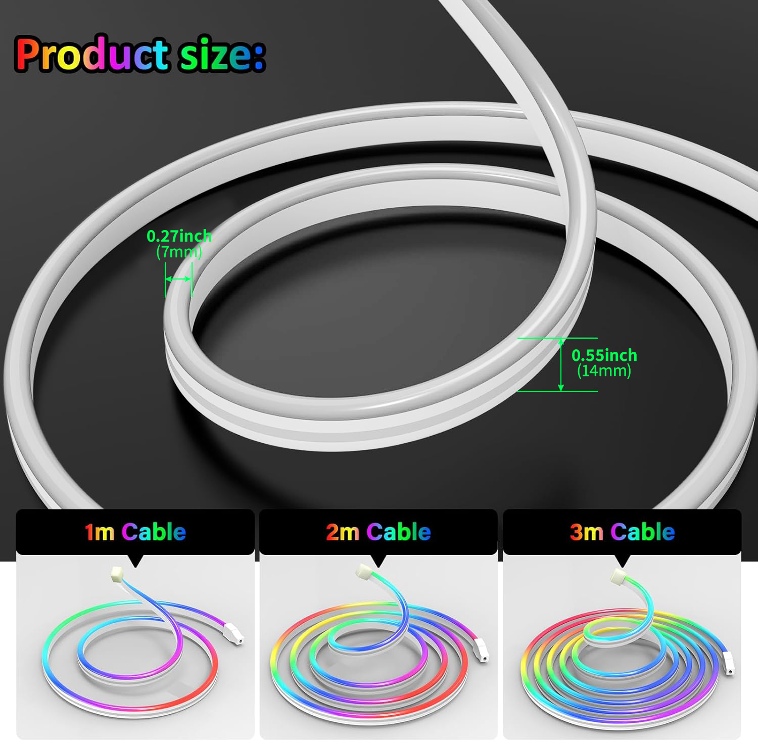 Bluetooth RGB Neon LED Strip 1 - Home Decor Free App 评论和价格