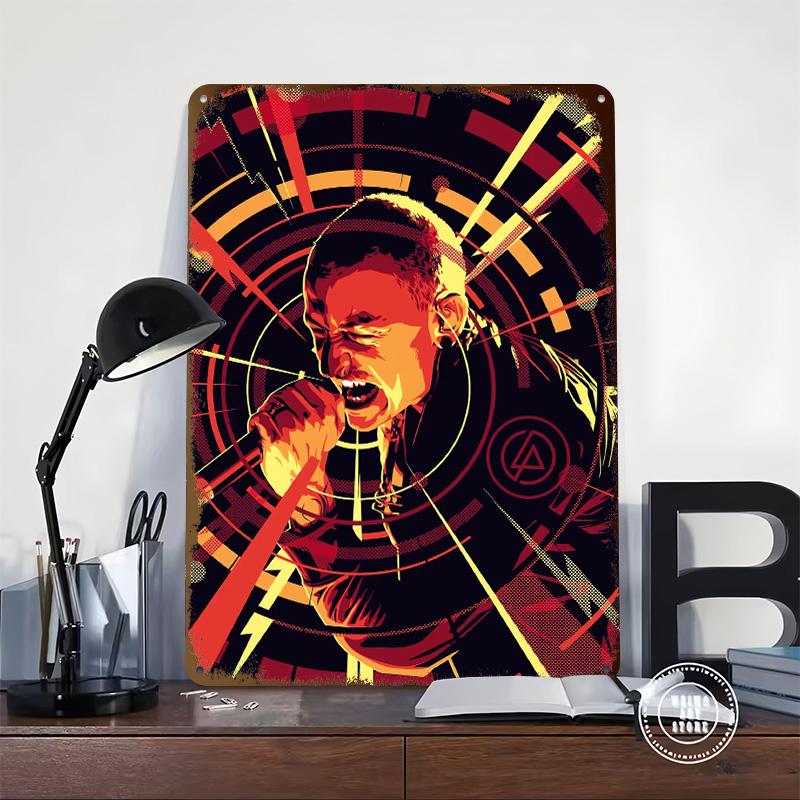 Chester Bennington Vector Art  - Home Decor Vector 评论和价格