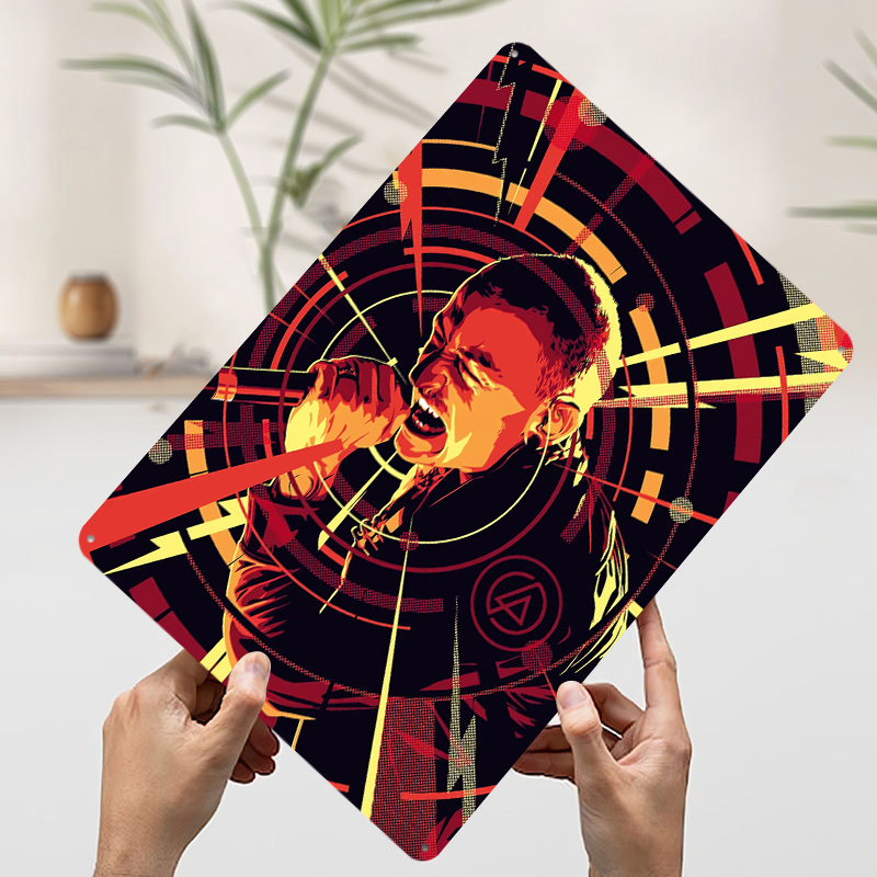 Chester Bennington Vector Art  - Home Decor Vector 评论和价格