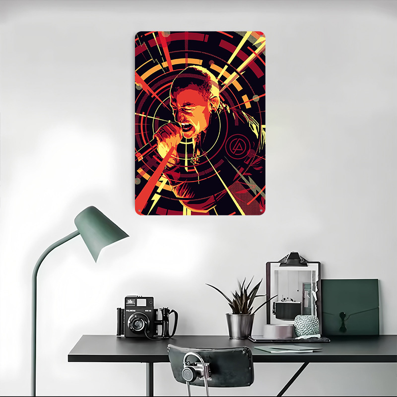 Chester Bennington Vector Art  - Home Decor Vector 评论和价格