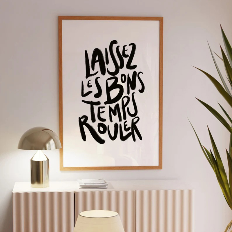 Laissez Les Bons Temps Rouler, - Home Decor New Orleans 评论和价格