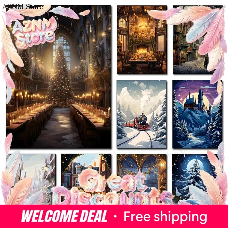 Christmas Magic School Castle  - Home Decor Express 评论和价格