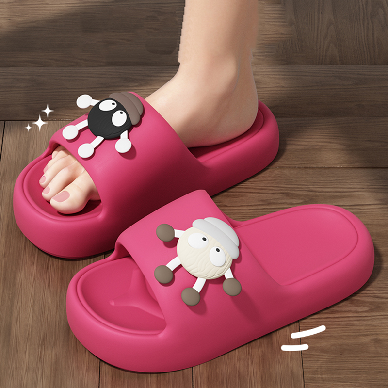 Lovely Cartoon Platform Slippe - Home Decor Outside 评论和价格