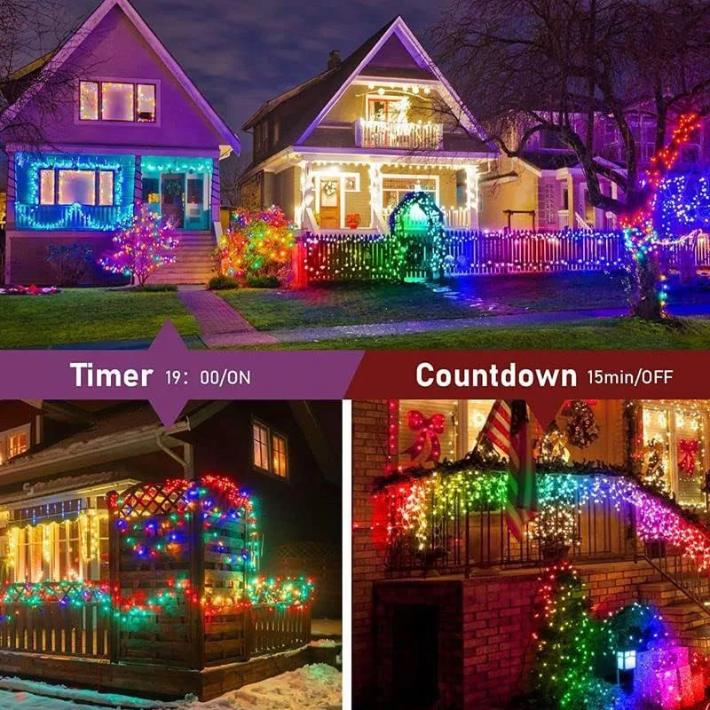 WS2812B RGBIC LED String Light - Home Decor Free App 评论和价格