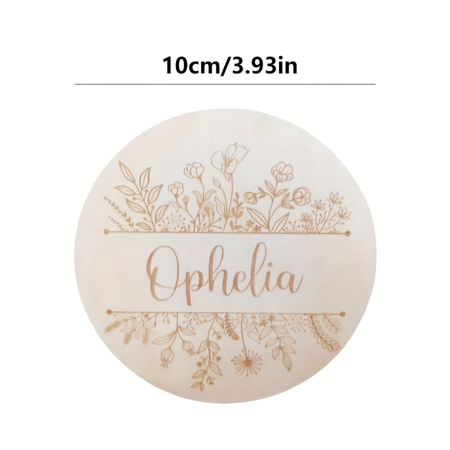 Personalized Floral Engraved N - Home Decor Inspo 评论和价格