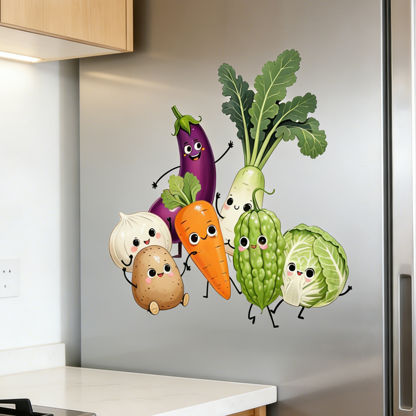 Emotionally Expressive Vegetab - Home Decor Express 评论和价格