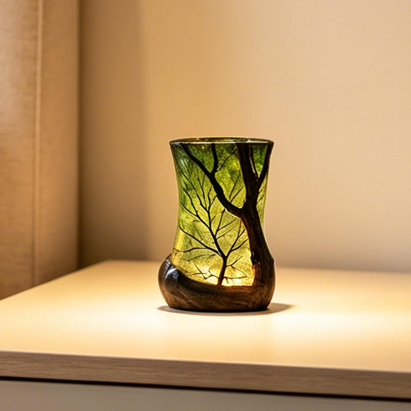 Bedside Table Lamp Forest Nigh - Home Decor Inspo 评论和价格