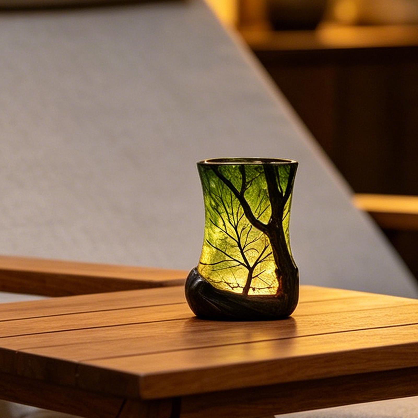 Bedside Table Lamp Forest Nigh - Home Decor Inspo 评论和价格