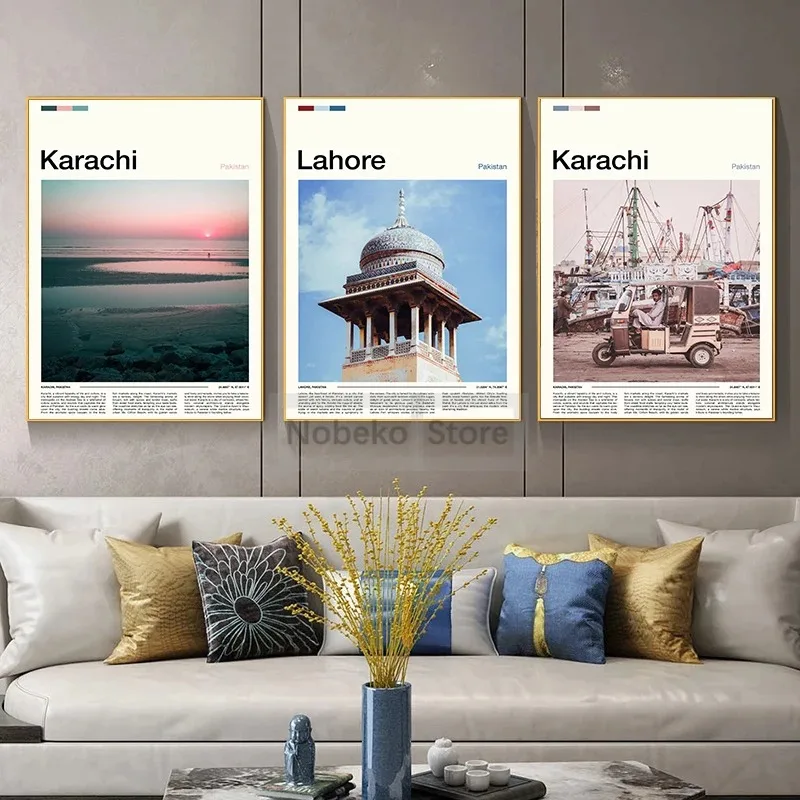 Canvas Painting Wall Art Pictu - Home Decor Karachi 评论和价格