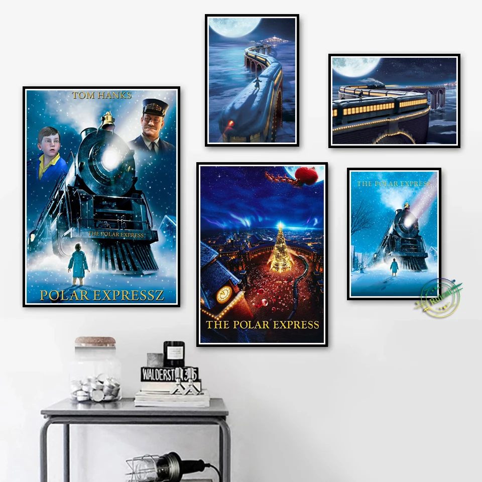 The Polar Express MoviePoster  - Home Decor Express 评论和价格