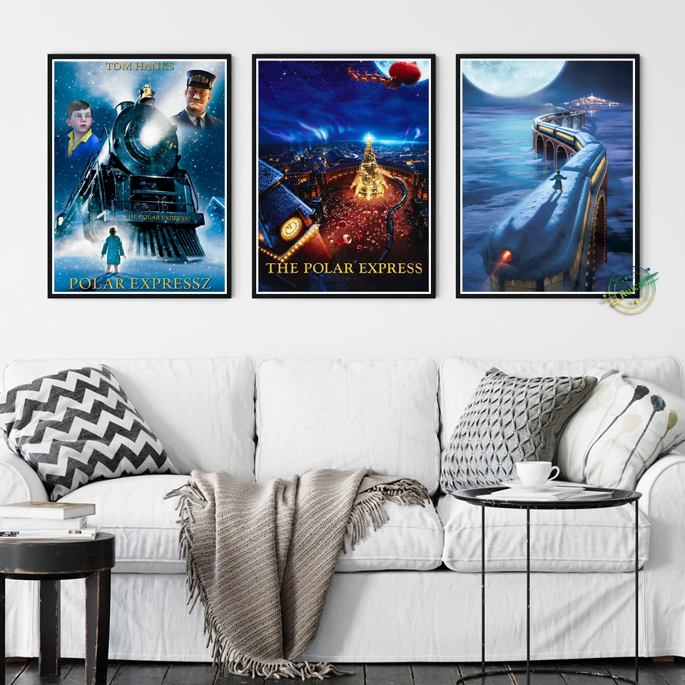 The Polar Express MoviePoster  - Home Decor Express 评论和价格