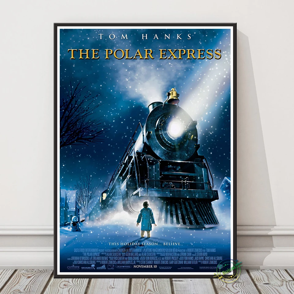 The Polar Express MoviePoster  - Home Decor Express 评论和价格