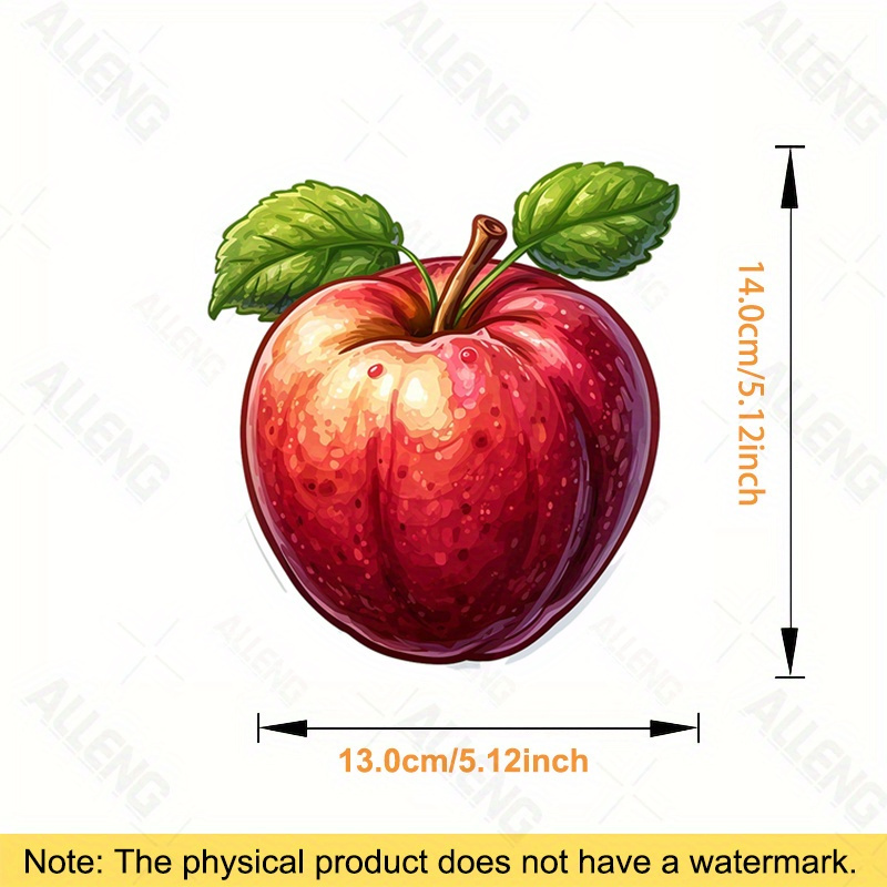 ALLENG Red Apple Vector Art St - Home Decor Vector 评论和价格