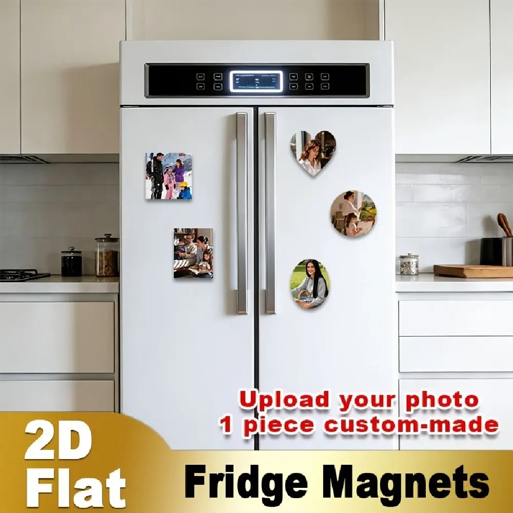 Custom Photo Fridge Magnet 2D  - Home Decor Inspo 评论和价格