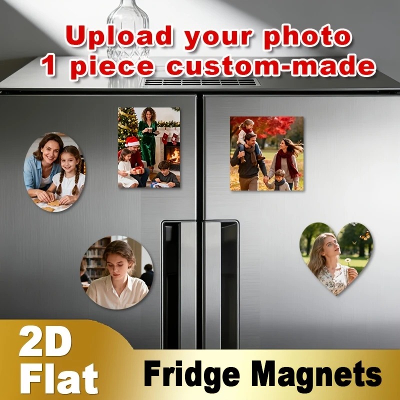 Custom Photo Fridge Magnet 2D  - Home Decor Inspo 评论和价格