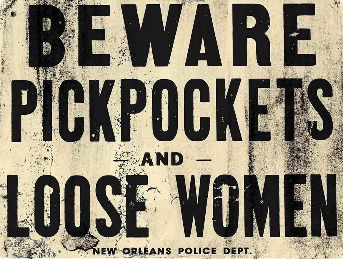 KoneFeco Tin Sign Vintage Chic - Home Decor New Orleans 评论和价格