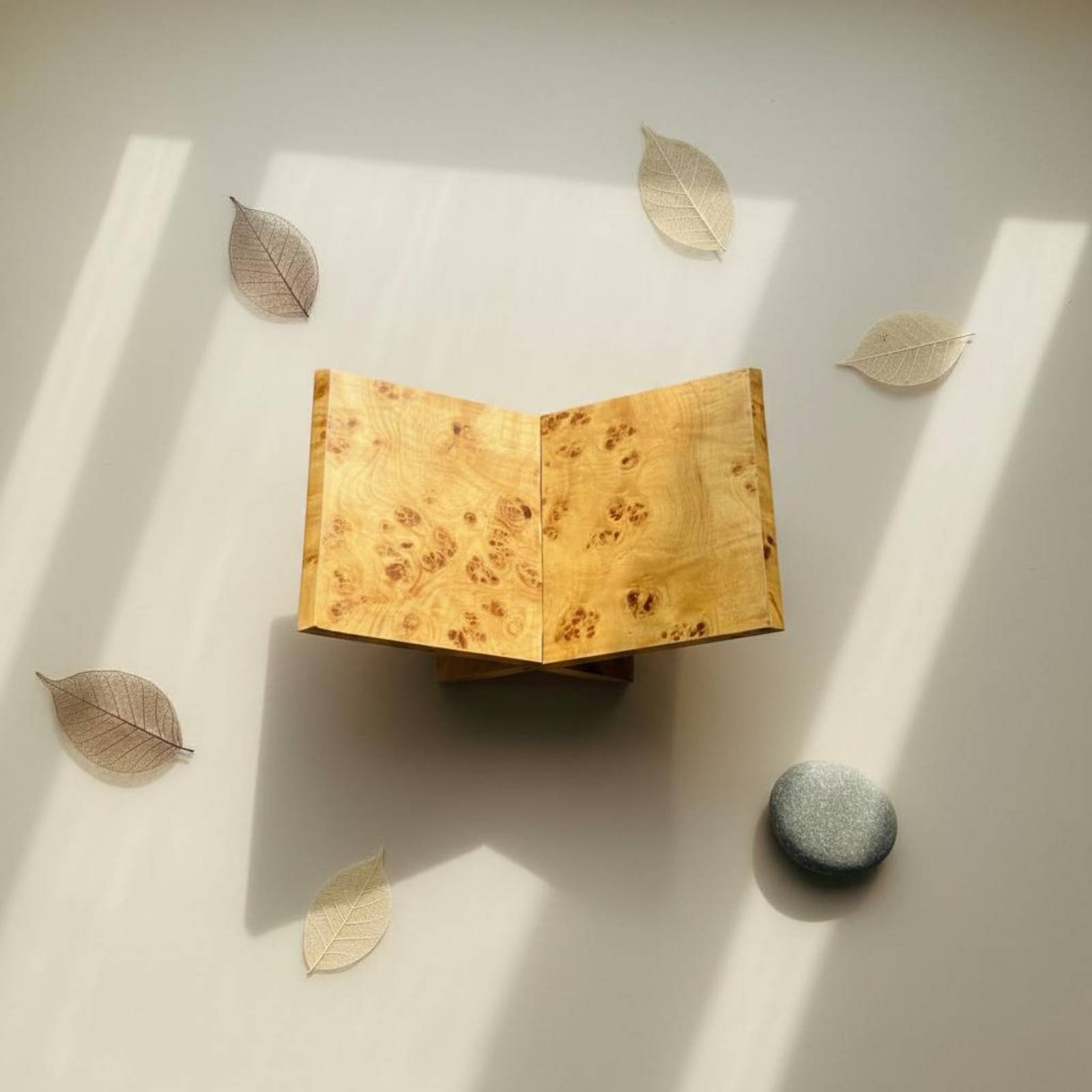 Cross Book Stand Wabi-Sabi Des - X Home Decor 评论和价格