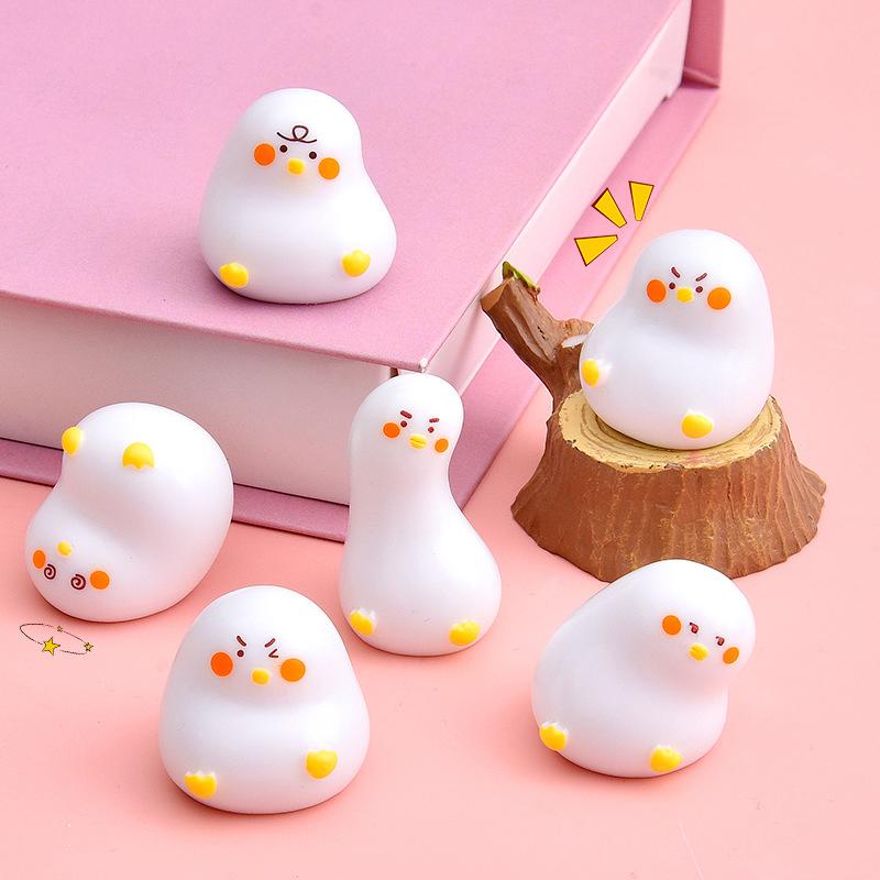 6Pcs Cute Mini White Duck Resi - Home Decor Express 评论和价格