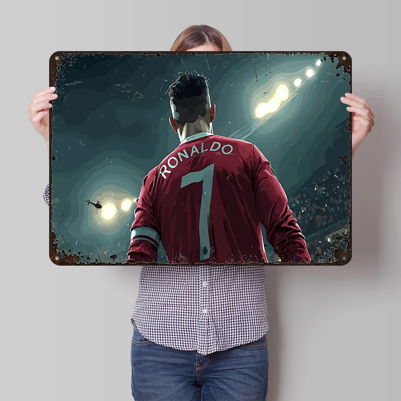 Cristiano Ronaldo Vector Art L - Home Decor Vector 评论和价格