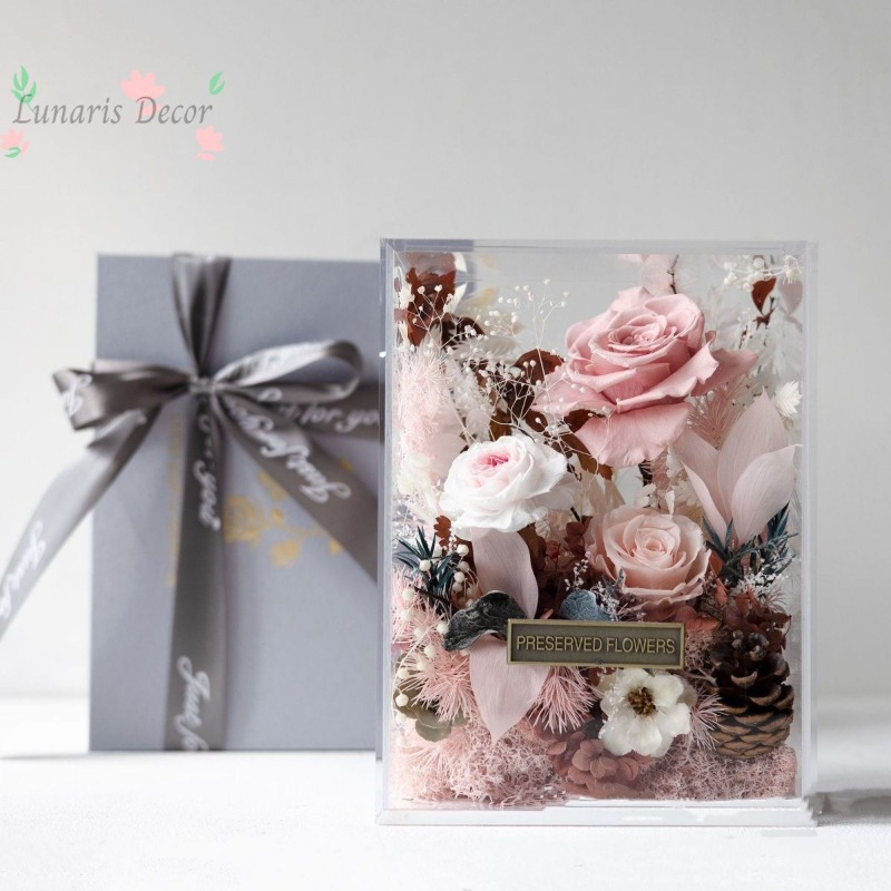 Premium flower box eternal flo - Home Decor Express 评论和价格