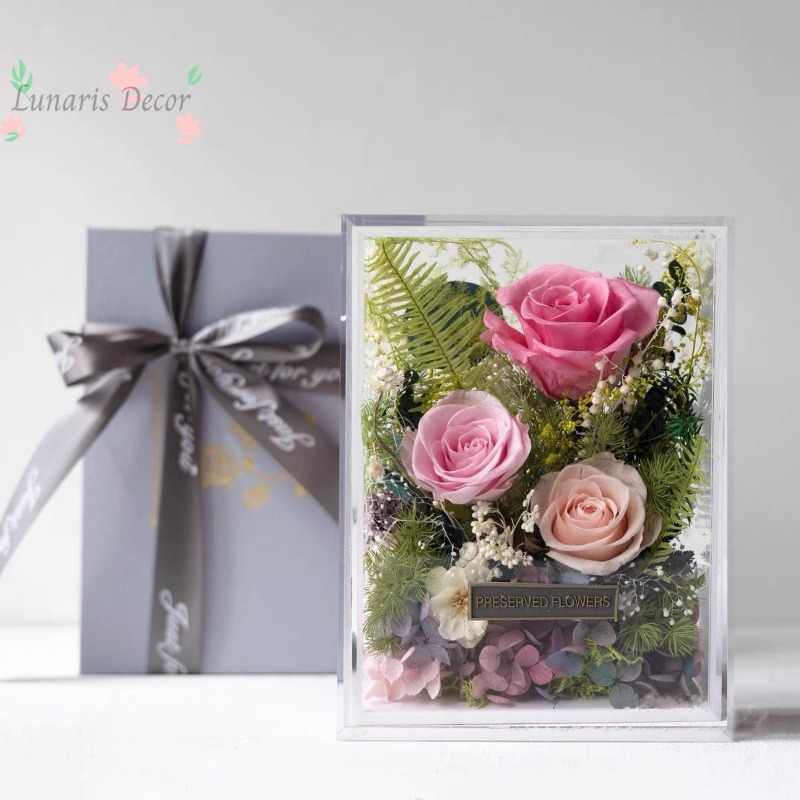 Premium flower box eternal flo - Home Decor Express 评论和价格