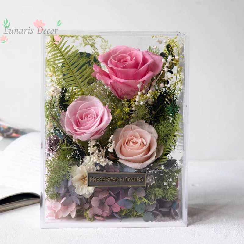 Premium flower box eternal flo - Home Decor Express 评论和价格