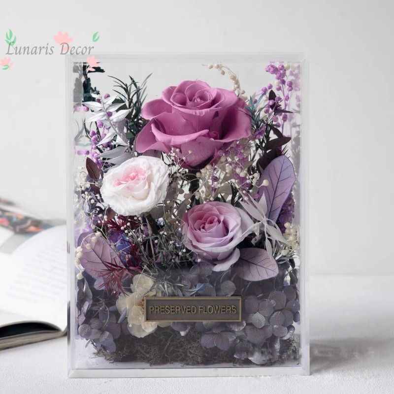 Premium flower box eternal flo - Home Decor Express 评论和价格