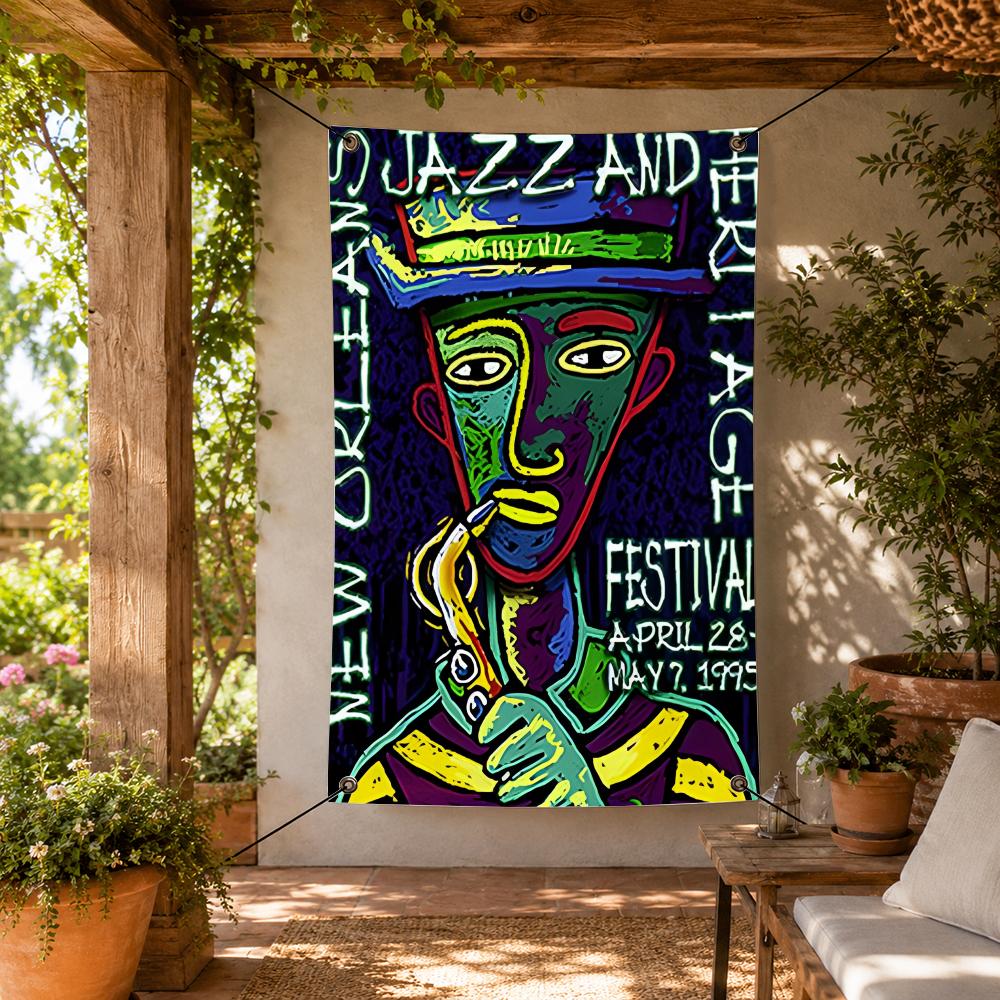 Festival N-New Orleans Jazz Fe - Home Decor New Orleans 评论和价格