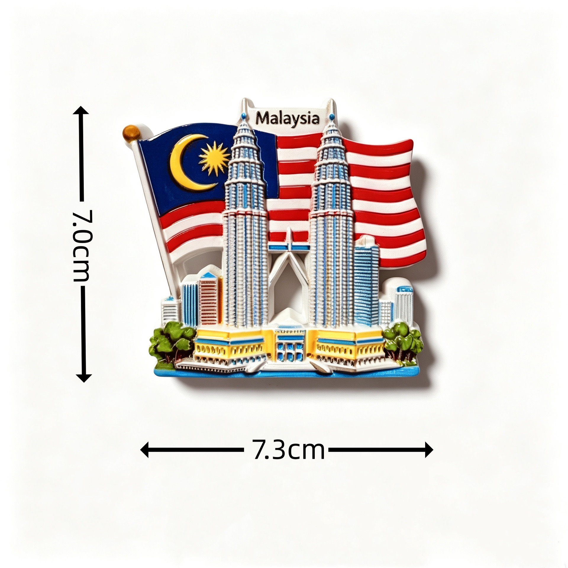 Malaysia Tourist Souvenir 3D R - Home Decor Malaysia 评论和价格