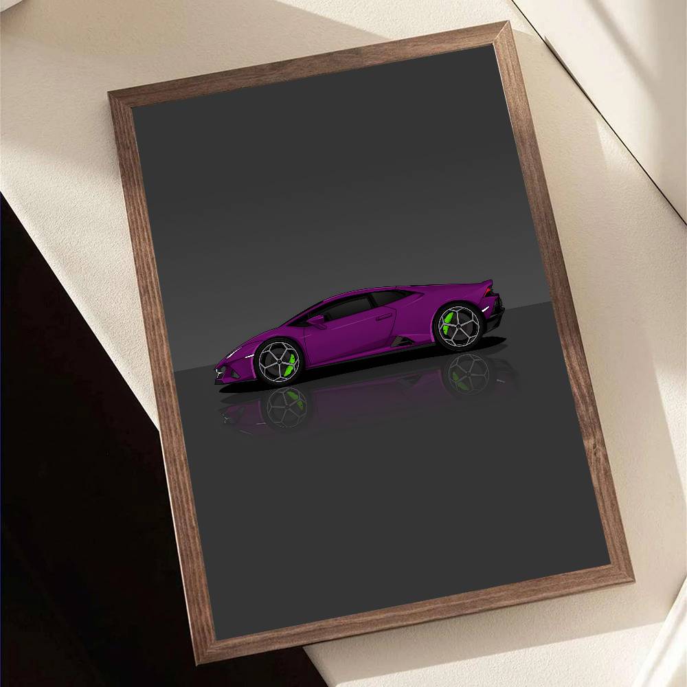 Cool Sport SUV Car Paper Poste - Home Decor Vector 评论和价格