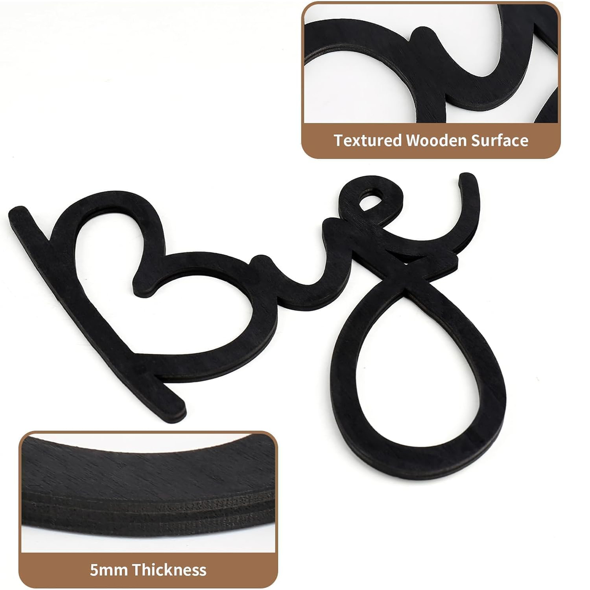 Love You Bye Wood Sign Home De - Home Decor Express 评论和价格