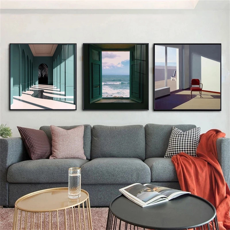 Nordic Window Outside Landscap - Home Decor Outside 评论和价格