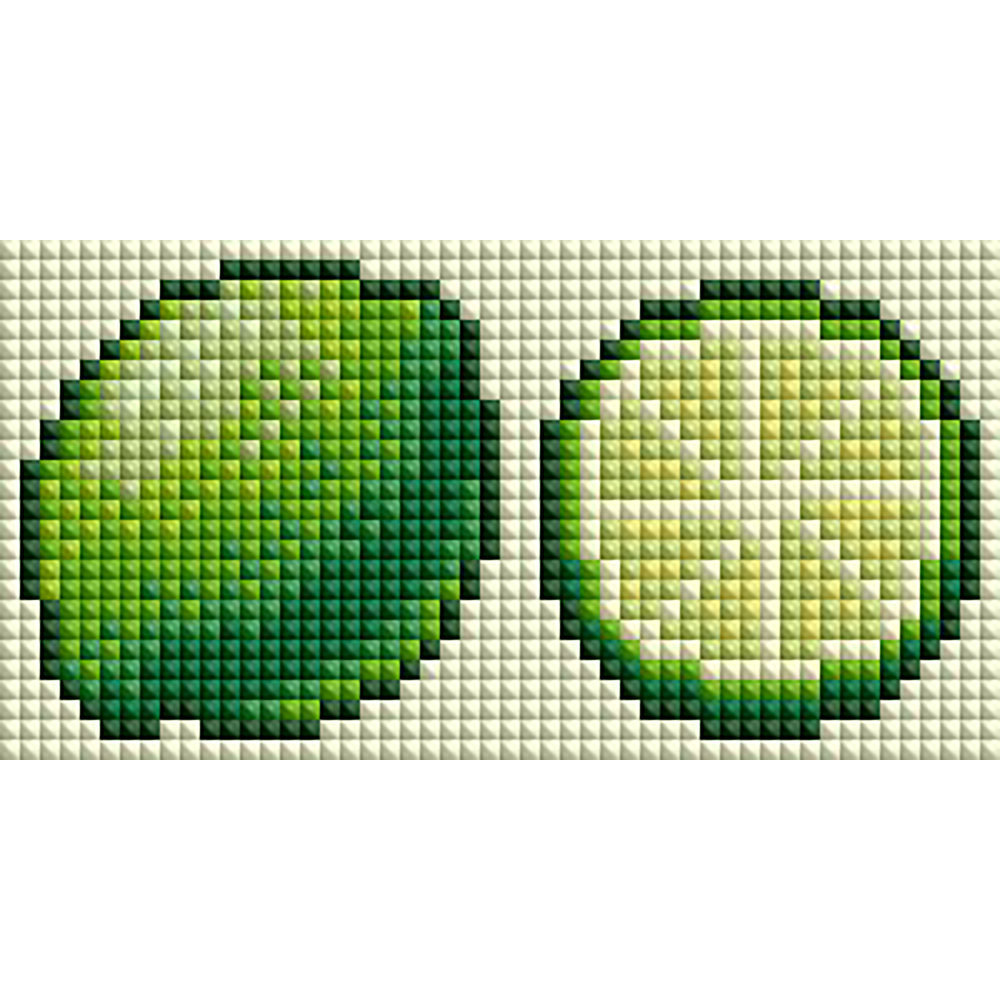 Minigem®: Lime Duo 5' X 3' 5D  - X Home Decor 评论和价格