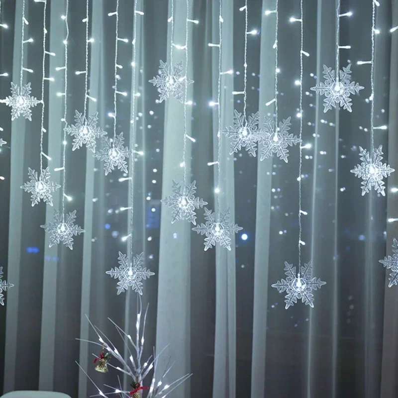 4M 96Led Christmas Home Decor  - String Curtain Light 评论和价格