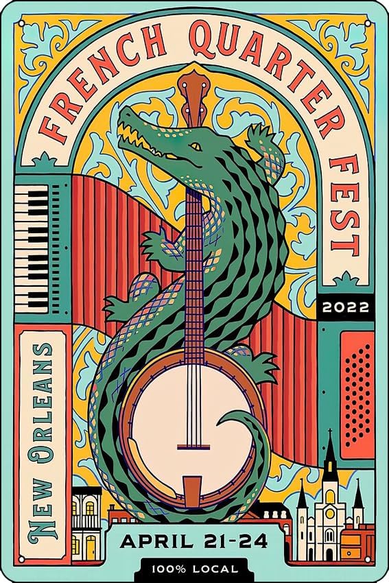 New Orleans 2022 Art Print Met - Home Decor New Orleans 评论和价格