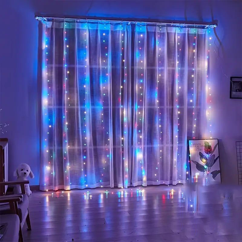 USB LED Curtain Lights Wedding - String Curtain Light 评论和价格