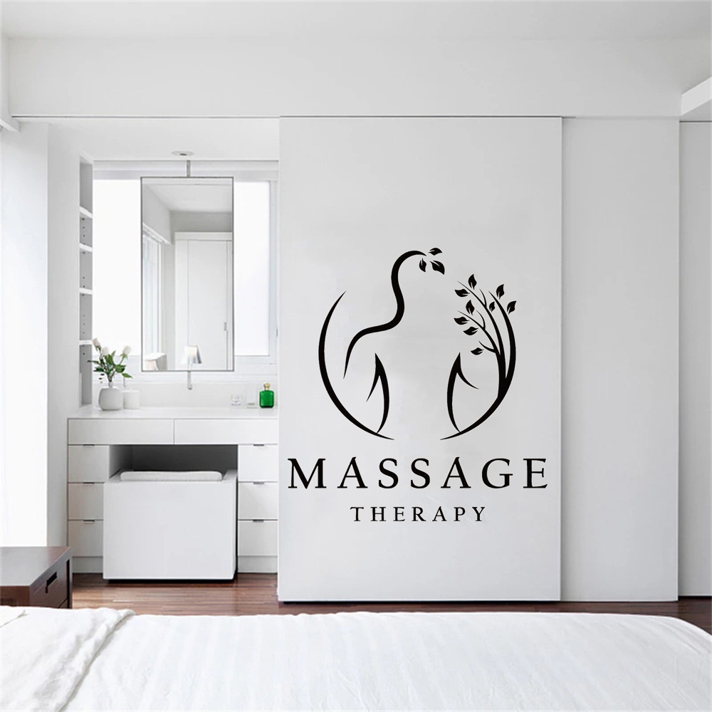 Massage Therapy Vinyl Wall Dec - Home Decor Center 评论和价格