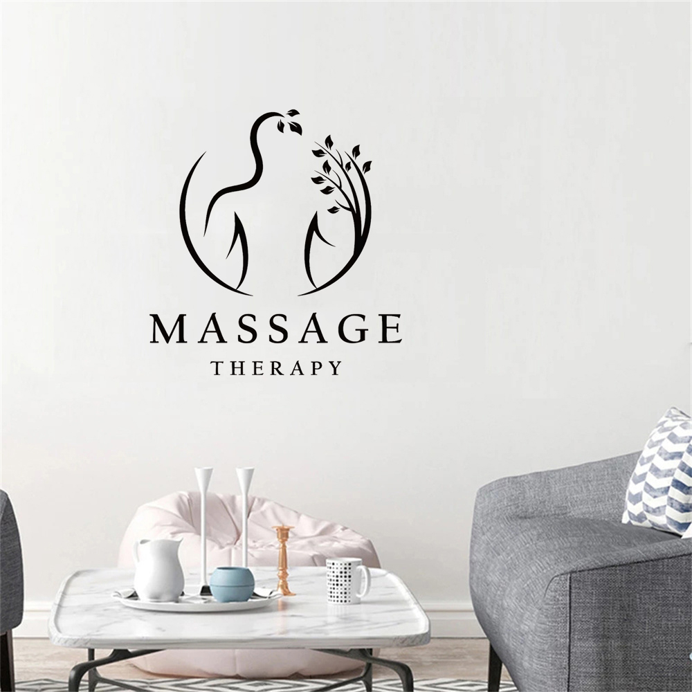 Massage Therapy Vinyl Wall Dec - Home Decor Center 评论和价格
