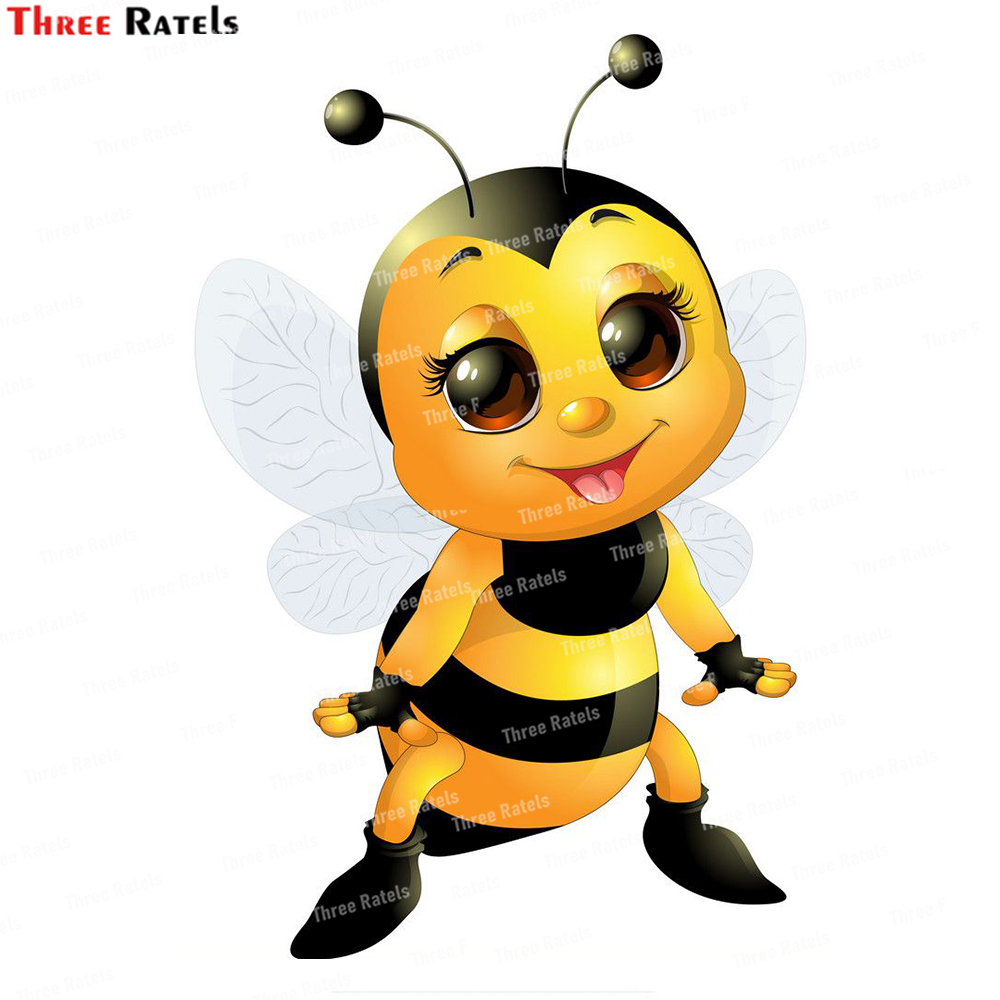 Three Ratels L6 Beautiful Bee  - Home Decor Vector 评论和价格