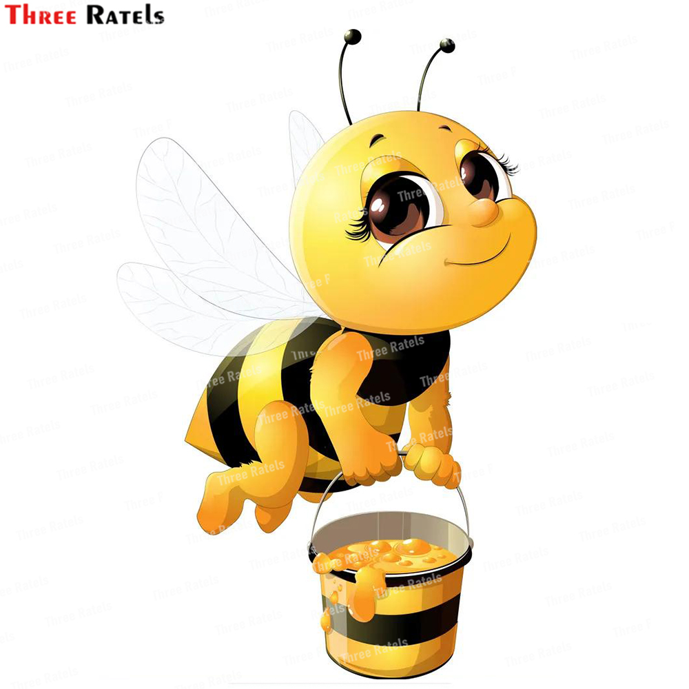 Three Ratels L6 Beautiful Bee  - Home Decor Vector 评论和价格
