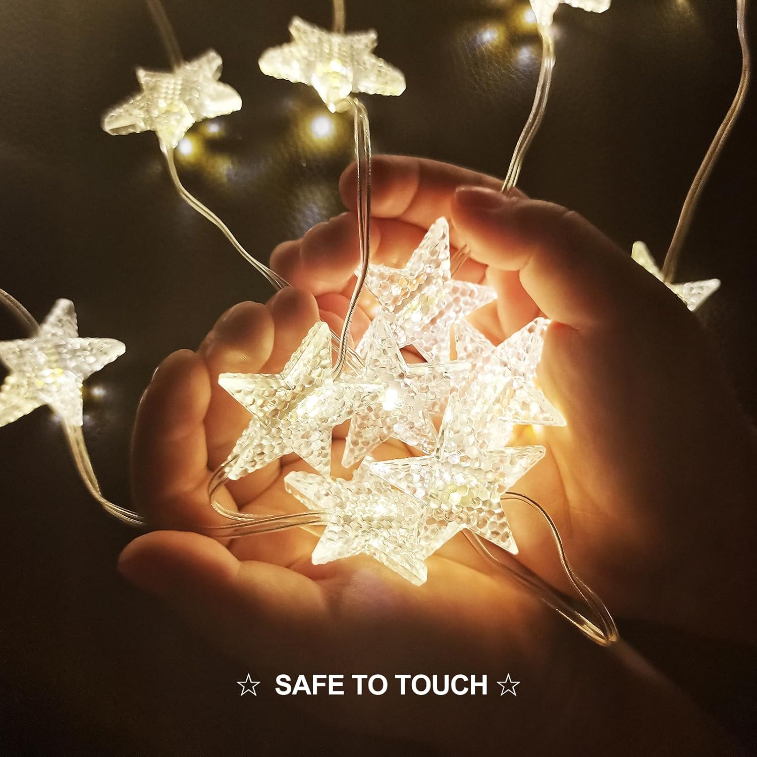 1pc 120 LED Star Curtain Light - String Curtain Light 评论和价格