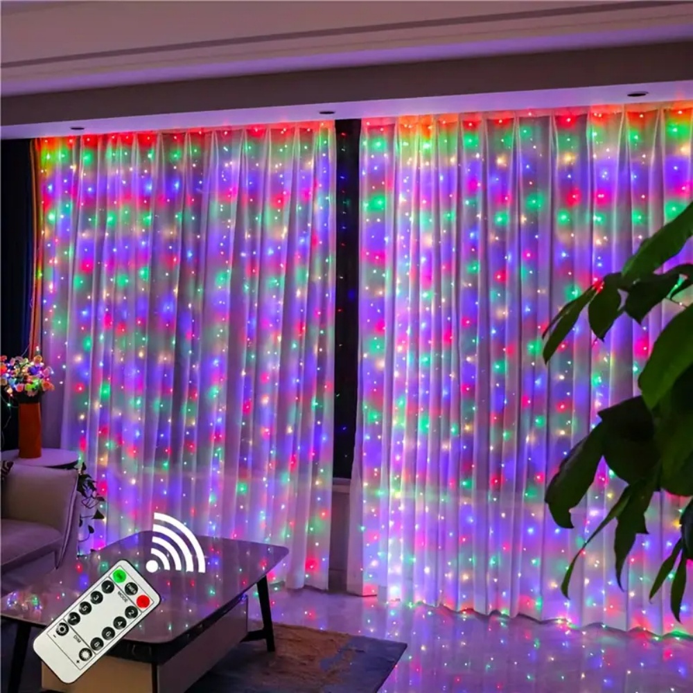 LED Curtain String Lights Garl - String Curtain Light 评论和价格