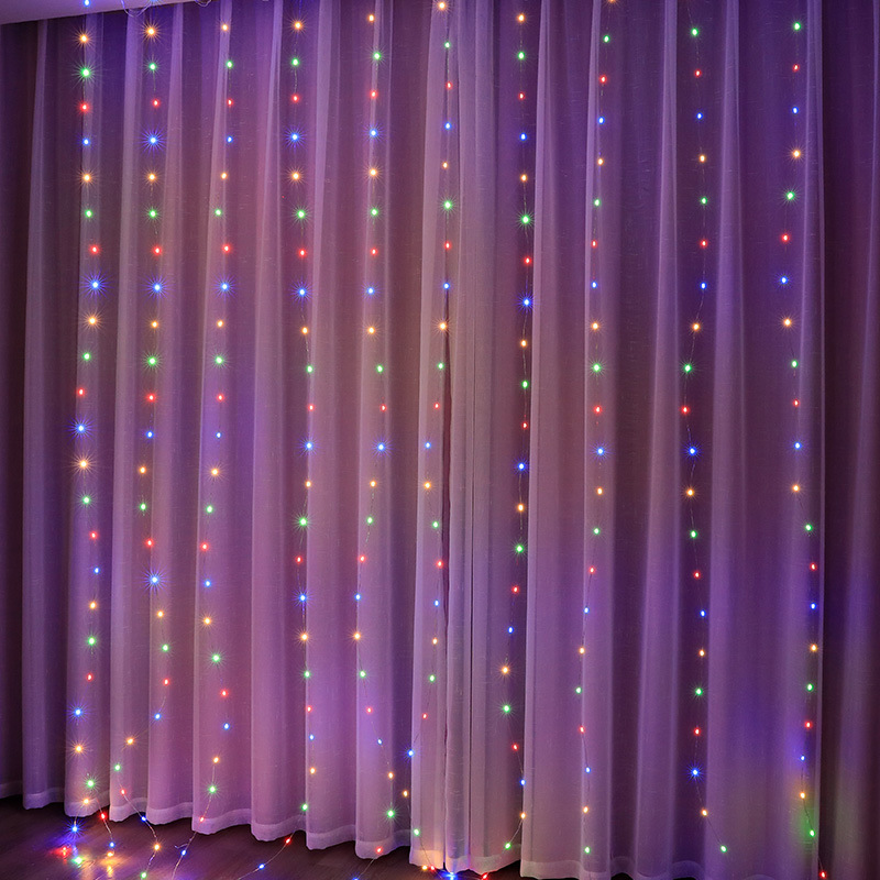 3/4/6m Curtain LED String Ligh - String Curtain Light 评论和价格