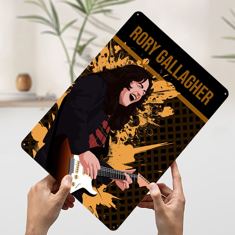 Rory Gallagher Vector Art Illu - Home Decor Vector 评论和价格