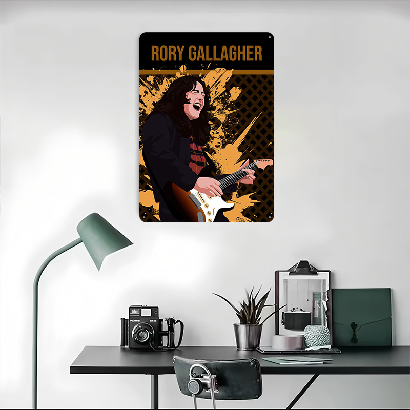 Rory Gallagher Vector Art Illu - Home Decor Vector 评论和价格