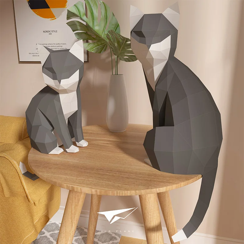 1 Pair Lovers Cat Animal Decor - Home Decor Center 评论和价格