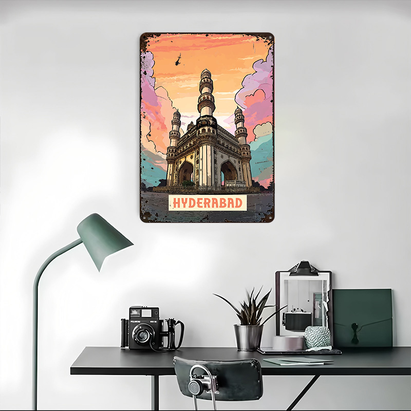 Hyderabad Poster Customized Vi - Home Decor Hyderabad 评论和价格